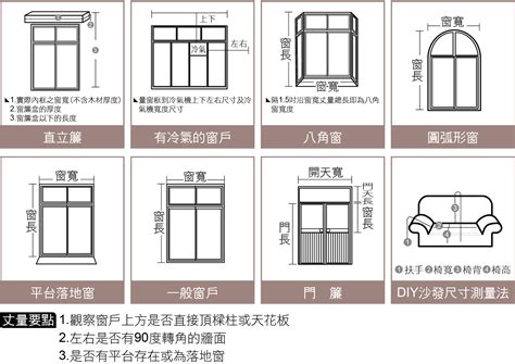 窗戶 尺寸